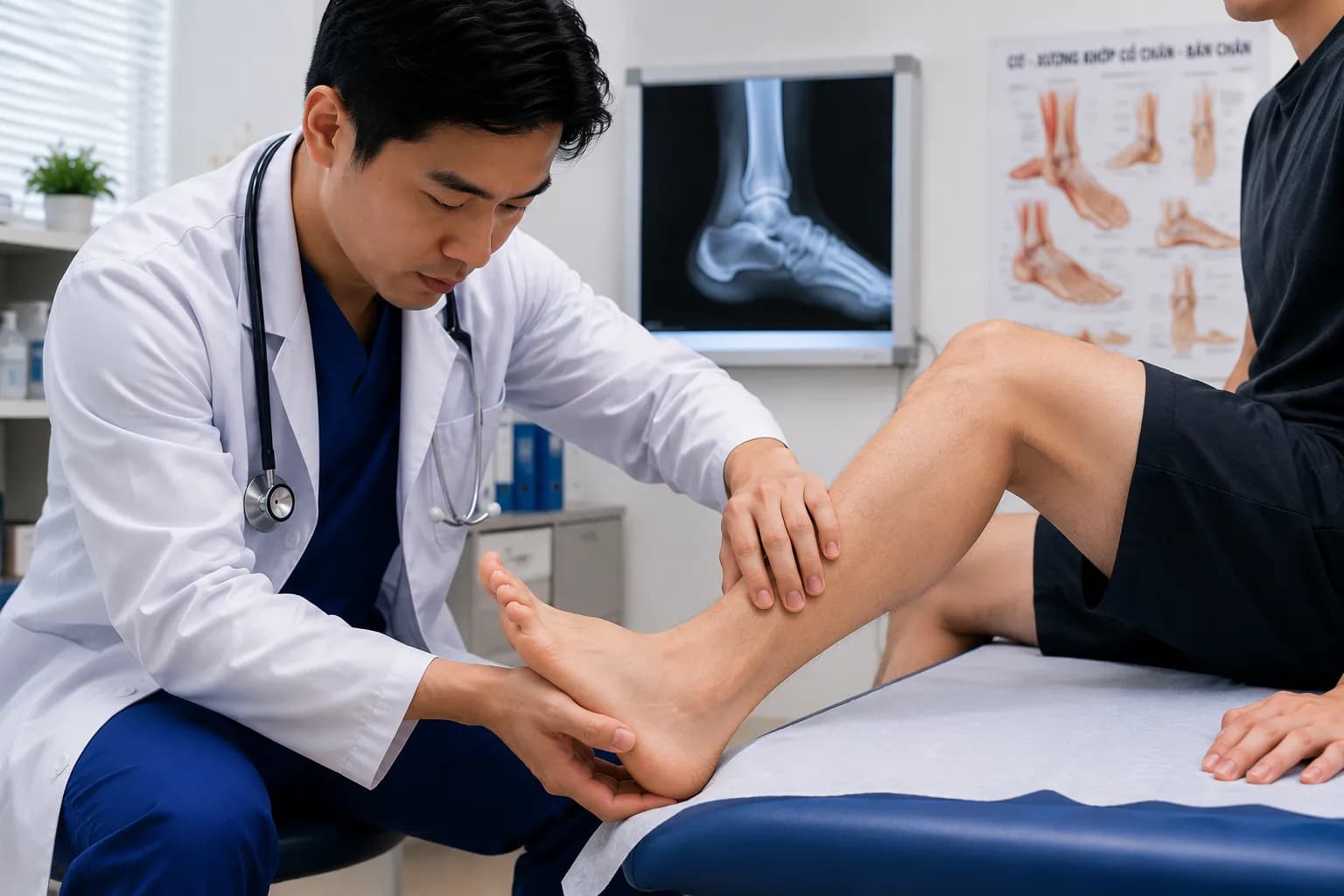 Bị Trật Khớp Chân: Cách Sơ Cứu & Hồi Phục Nhanh 2026