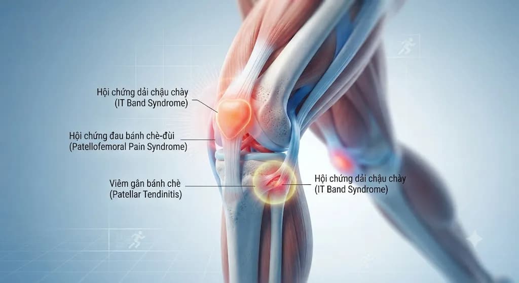 Chấn Thương Đầu Gối Khi Chạy Bộ: Nguyên Nhân & Cách Trị