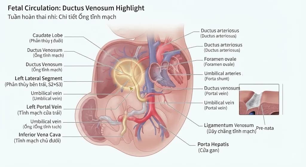 Dây Chằng Tĩnh Mạch Là Gì? Cấu Trúc, Vị Trí & Ý Nghĩa