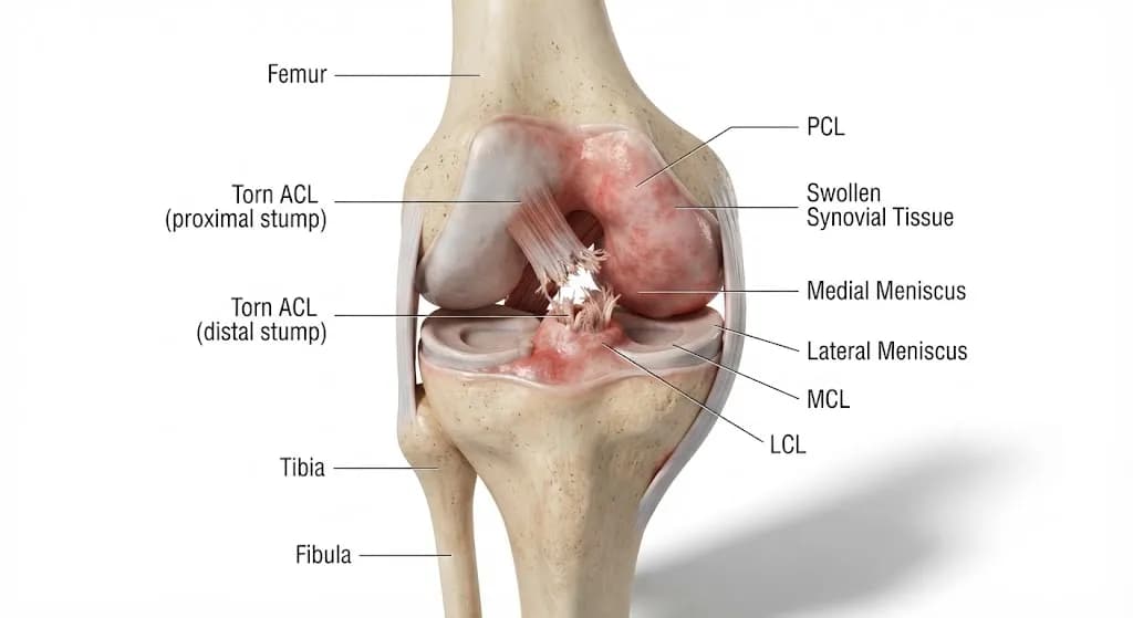 Đứt ACL Là Gì? Nguyên Nhân, Triệu Chứng & Điều Trị