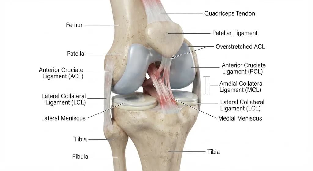 Giãn Dây Chằng Chéo Trước: Dấu Hiệu & Cách Điều Trị