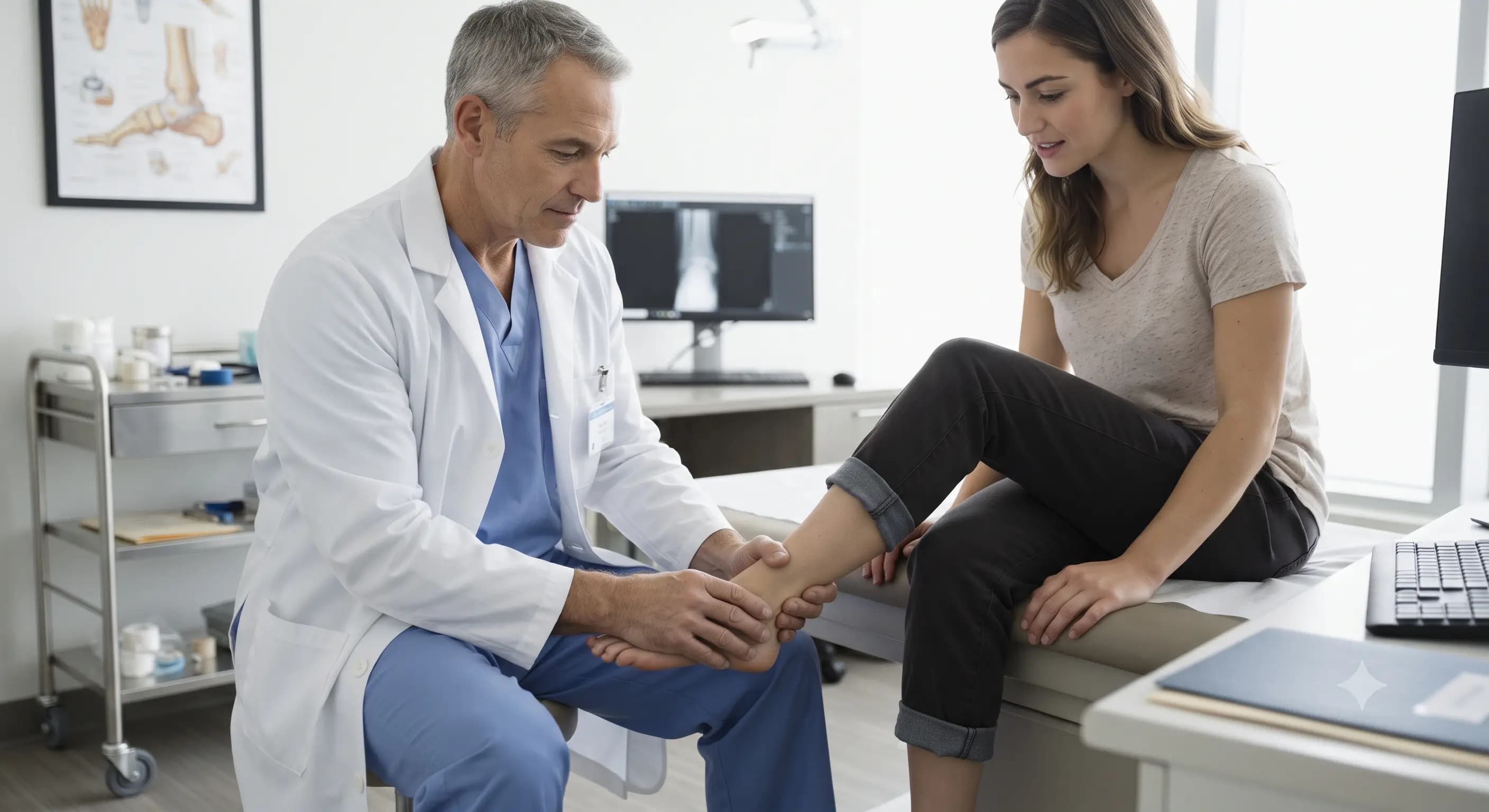Giãn dây chằng mắt cá chân: Nguyên nhân & Điều trị