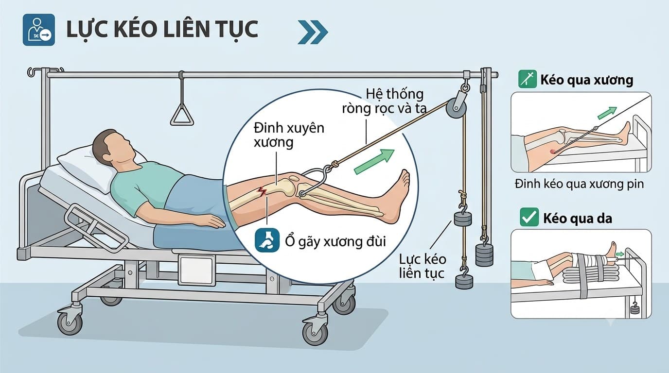 Kéo Liên Tục Trong Gãy Xương: Mục Đích, Quy Trình Và Lời Khuyên