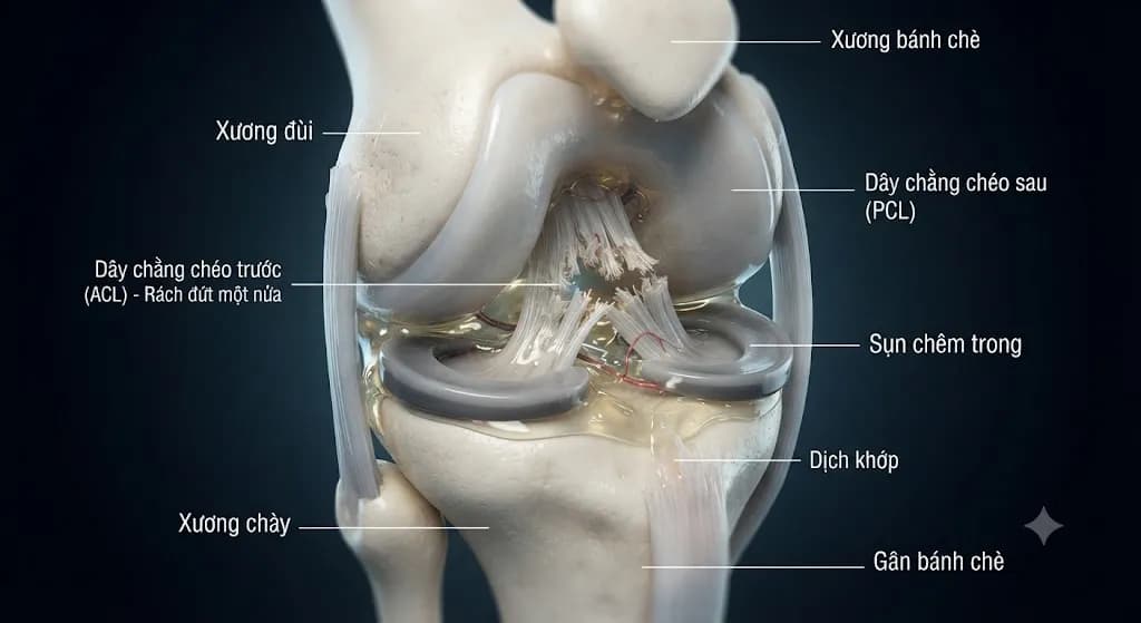 Rách Dây Chằng Chéo Trước Có Tự Lành Không? Sự Thật Y Khoa