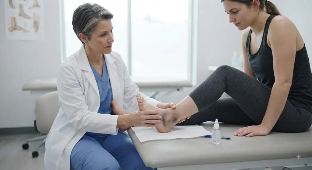 Triệu Chứng Giãn Dây Chằng Cổ Chân Chuẩn Y Khoa 2026